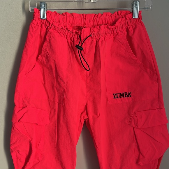 Zumba Fitness womens Bright Pink Joggers - Picture 5 of 7